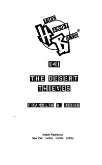 Cover image: The Desert Thieves 9780671505271