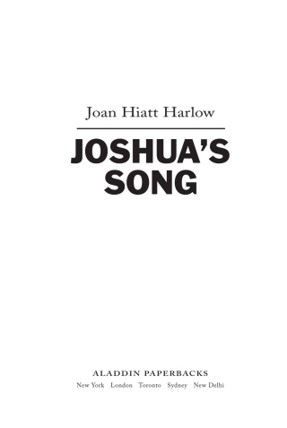 Cover image: Joshua's Song 9780689855429