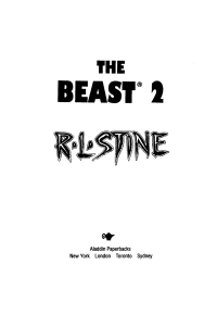 Cover image: The Beast 2 9780671529512
