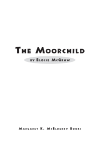 Cover image: The Moorchild 9781416927686