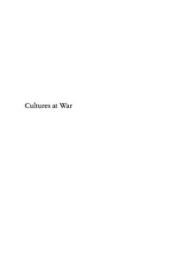 Cover image: Cultures at War 1st edition 9781551113340