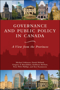 Imagen de portada: Governance and Public Policy in Canada 1st edition 9781442604933
