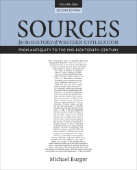Cover image: Sources for the History of Western Civilization, Volume I 2nd edition 9781442609303
