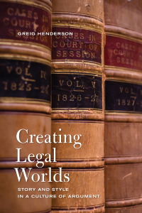 Cover image: Creating Legal Worlds 1st edition 9781442637085