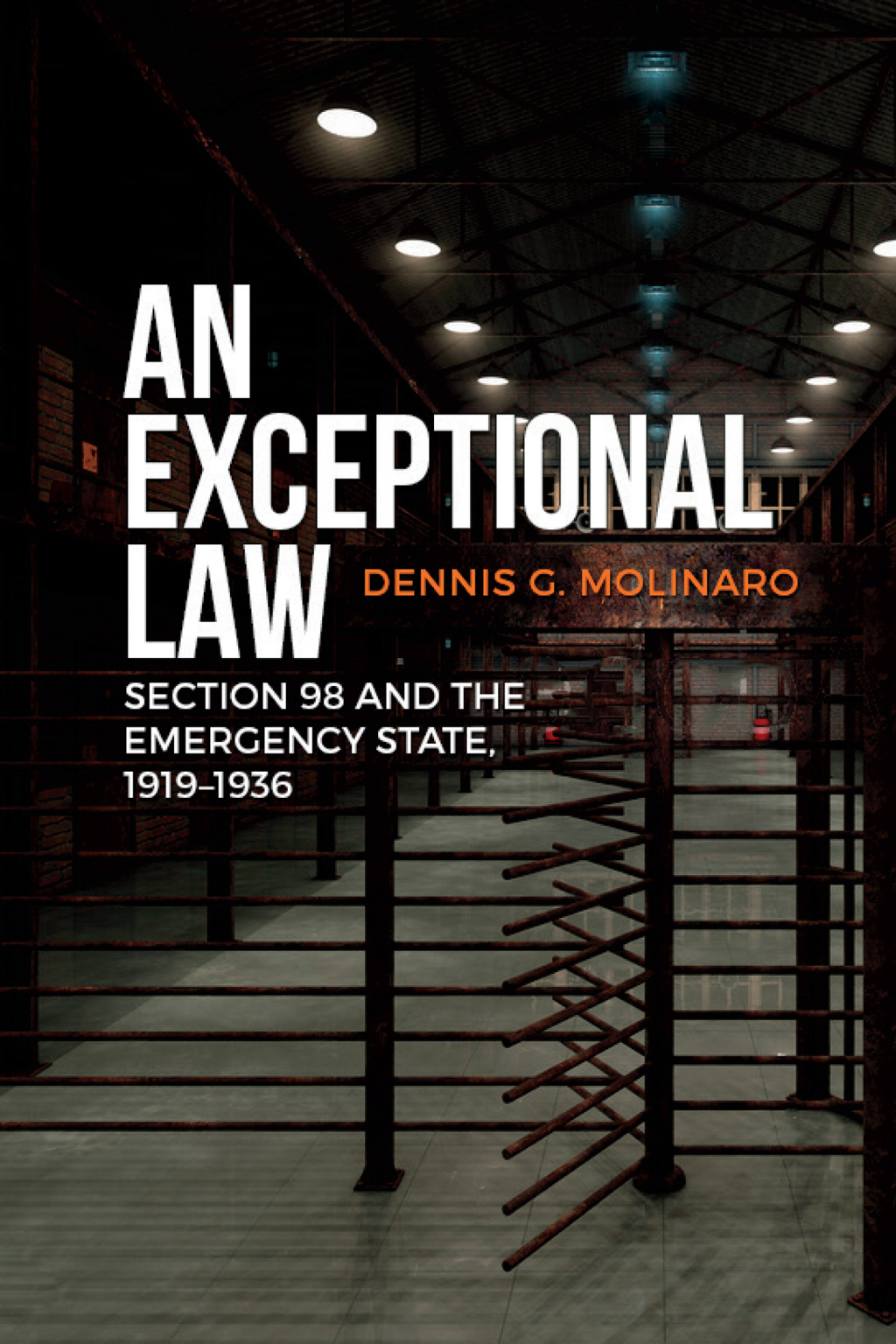 An Exceptional Law Section 98 and the Emergency State, 1919-1936 1st Edition