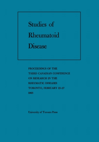 Cover image: Studies of Rheumatoid Disease 1st edition 9781487598174