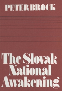 Cover image: The Slovak National Awakening 1st edition 9781442652316