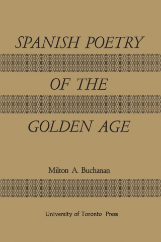 Cover image: Spanish Poetry of the Golden Age 1st edition 9780802010186