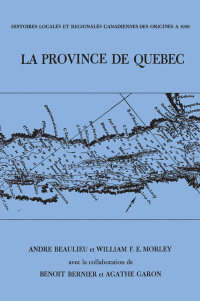Cover image: Le province de Quebec 1st edition 9781442651746