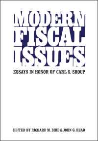 Cover image: Modern Fiscal Issues 1st edition 9781442651913