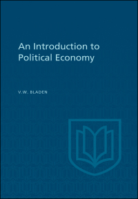 Cover image: An Introduction to Political Economy 1st edition 9781442652019