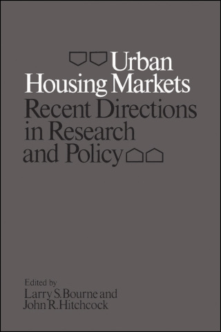 Cover image: Urban Housing Markets 1st edition 9780802023391