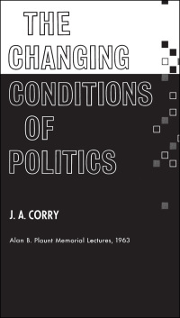 Cover image: The Changing Conditions of Politics 1st edition 9781442639416