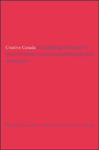 Cover image: Creative Canada 1st edition 9781442639522