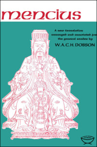 Cover image: Mencius 1st edition 9780802060570