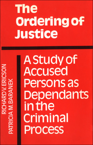 Cover image: The Ordering of Justice 1st edition 9780802064639