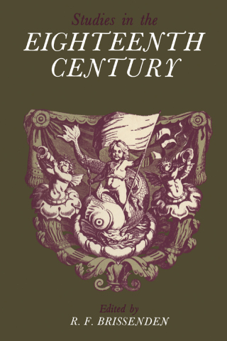 Cover image: Studies in the Eighteenth Century 1st edition 9781442652262