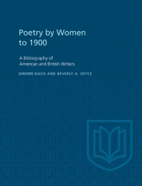 Cover image: Poetry By Women to 1900 1st edition 9781442639737