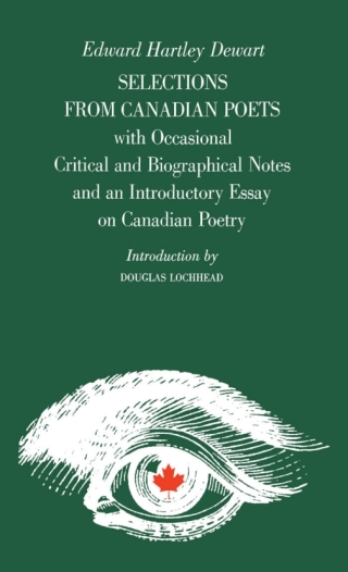 Cover image: Selections from Canadian Poets 1st edition 9780802061768