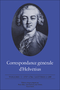 Cover image: Correspondance générale d'Helvétius, Volume I 1st edition 9781442638808