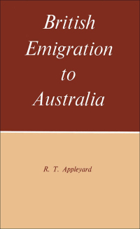 Cover image: British Emigration to Australia 1st edition 9781442638853