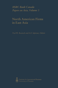 Cover image: North American Firms in East Asia 1st edition 9780802083166