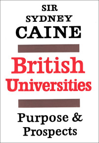 Cover image: British Universities 1st edition 9781442638884