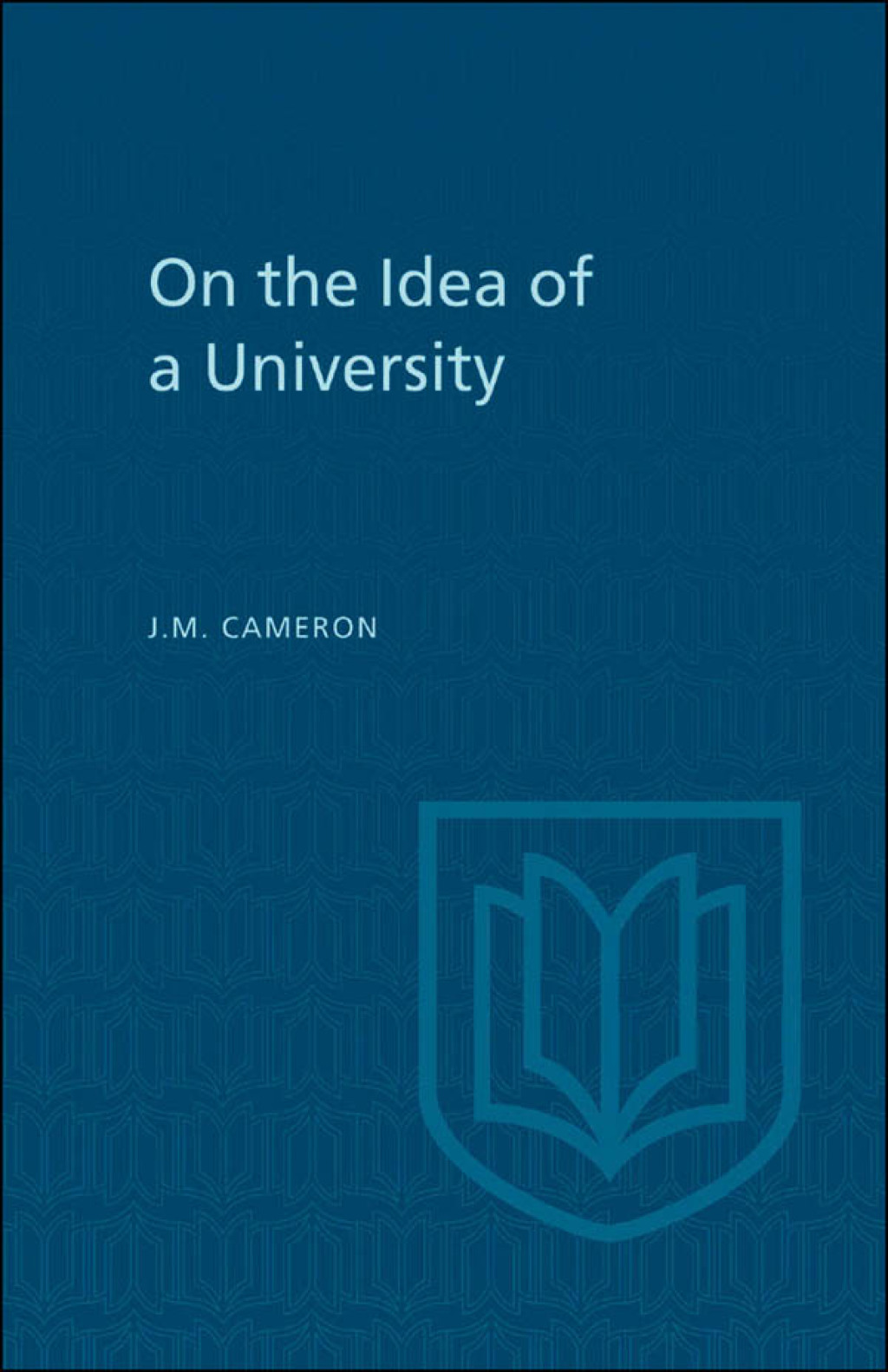 On the Idea of a University 1st Edition