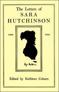 Cover image: The Letters of Sara Hutchinson 1st edition 9781442639270