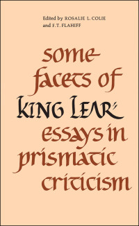 Cover image: Some Facets of King Lear 1st edition 9780802062796