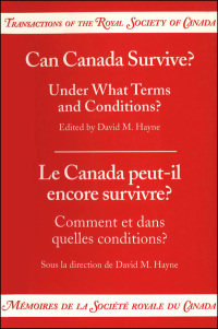 Cover image: Can Canada Survive? 1st edition 9780802081131