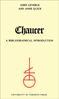 Cover image: Chaucer 1st edition 9780802064080