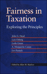 Cover image: Fairness in Taxation 1st edition 9780802074591