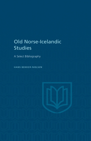 Cover image: Old Norse-Icelandic Studies 1st edition 9781442651814