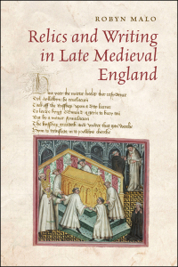 Cover image: Relics and Writing in Late Medieval England 1st edition 9781442628496