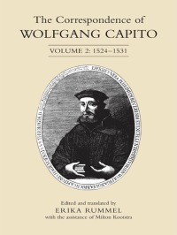 Cover image: The Correspondence of Wolfgang Capito 1st edition 9780802099556