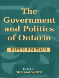 Cover image: The Government and Politics of  Ontario 1st edition 9780802008909