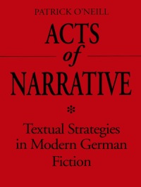 Cover image: Acts of Narrative 1st edition 9780802009821