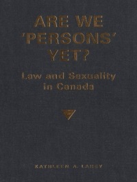 Cover image: Are We 'Persons' Yet? 1st edition 9780802080622