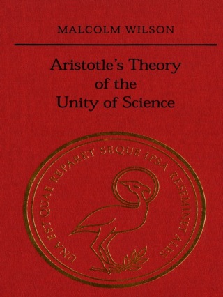 Cover image: Aristotle's Theory of the Unity of Science 1st edition 9780802047960