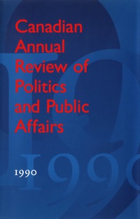 Cover image: Canadian Annual Review of  Politics and Public Affairs 1st edition 9780802041562
