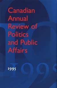 Cover image: Canadian Annual Review of Politics and Public Affairs 1st edition 9780802036735