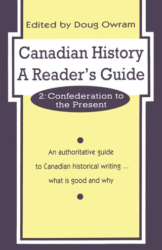 Cover image: Canadian History: A Reader's Guide 1st edition 9780802076762