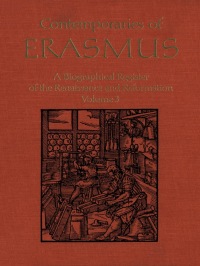 Cover image: Contemporaries of Erasmus 1st edition 9780802025753