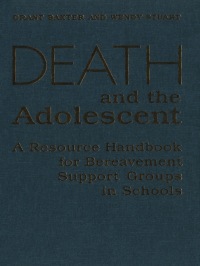 Cover image: Death and the Adolescent 1st edition 9780802078124