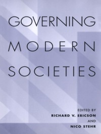 Cover image: Governing Modern Societies 1st edition 9780802081988