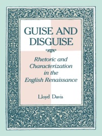 Cover image: Guise and Disguise 1st edition 9780802029560