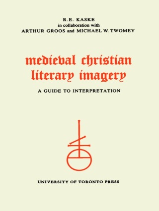 Cover image: Medieval Christian Literary Imagery 1st edition 9780802066633
