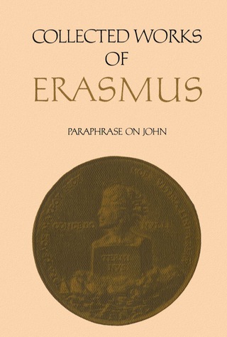 Cover image: Collected Works of Erasmus 1st edition 9780802058591