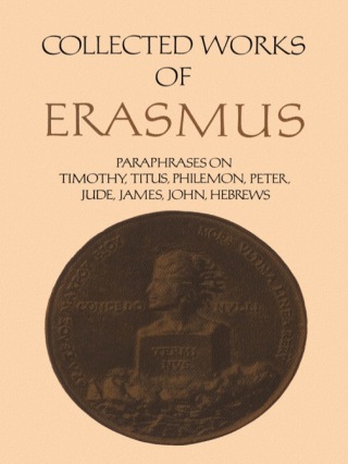 Cover image: Collected Works of Erasmus 1st edition 9780802005410